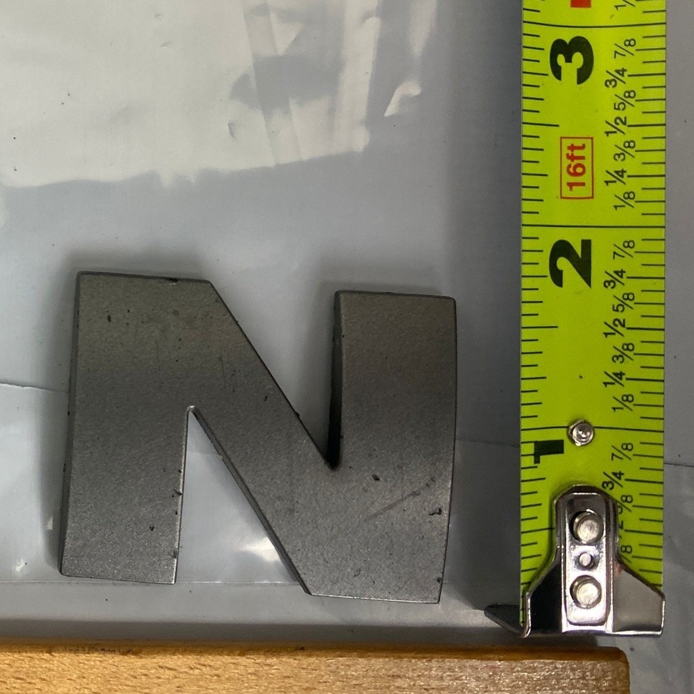 Black A Letter‎ Emblem Badge OEM  N